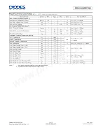 DMNH6065SPDW-13 Datasheet Pagina 3