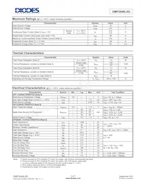 DMP3048LSD-13 Datasheet Pagina 2