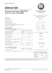 EMH2418R-TL-H Datasheet Copertura