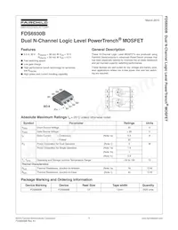 FDS6930B Datasheet Pagina 2