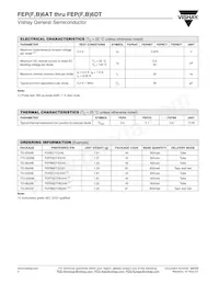 FEP6DT-5410HE3/45 Datasheet Pagina 2