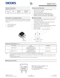 MBRB10100CT Datasheet Copertura