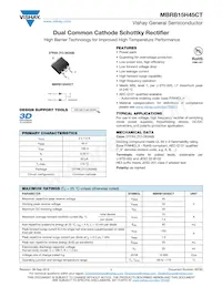 MBRB15H45CTHE3/45數據表 封面