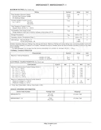 MBRB30H80CT-1G數據表 頁面 2