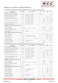 MCQ4559-TP Datasheet Pagina 2