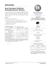 NSR30CM3T5G Datasheet Copertura