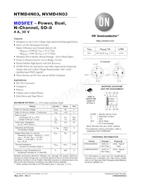 NVMD4N03R2G Datasheet Copertura