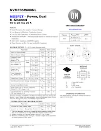 NVMFD5C680NLT1G Datasheet Copertura