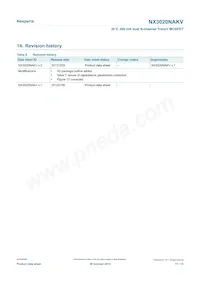 NX3020NAKVYL Datasheet Page 11