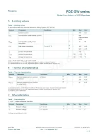 PDZ9.1BGWX Datasheet Page 3