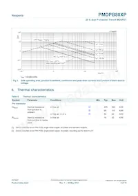 PMDPB80XP Datasheet Pagina 4