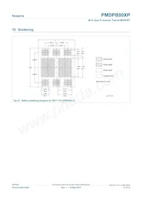 PMDPB80XP Datasheet Pagina 11
