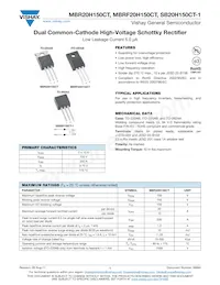 SB20H150CT-1E3/45 Datenblatt Cover