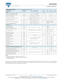 SISF00DN-T1-GE3 Datenblatt Seite 2