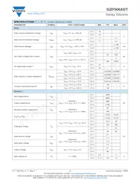 SIZF906ADT-T1-GE3 Datasheet Page 2