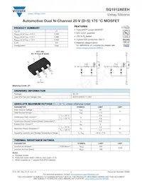 SQ1912AEEH-T1_GE3 Datasheet Copertura