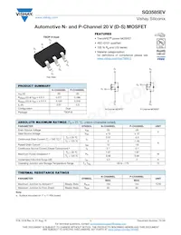 SQ3585EV-T1_GE3 Datasheet Copertura