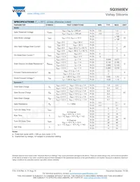 SQ3585EV-T1_GE3 Datasheet Pagina 2