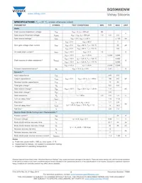 SQS966ENW-T1_GE3 Datasheet Pagina 2