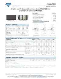 SQUN702E-T1_GE3 Datasheet Copertura