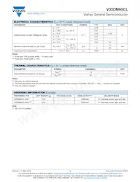 V30DM60CL-M3/I Datasheet Page 2