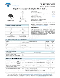 VS-12CWQ03FNTR-M3 Datasheet Cover