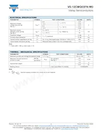 VS-12CWQ03FNTR-M3 Datasheet Page 2