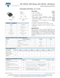 VS-15CTQ045-N3 Datenblatt Cover