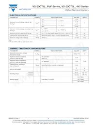 VS-20CTQ045-N3 Datasheet Pagina 2