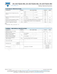 VS-30CTQ045-M3 Datasheet Pagina 2