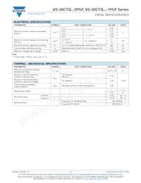 VS-30CTQ045STRLPBF Datasheet Pagina 2