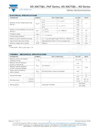 VS-30CTQ050-N3 Datasheet Pagina 2