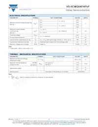 VS-6CWQ04FNTRRPBF Datasheet Pagina 2