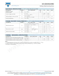 VS-6DKH02HM3/H Datasheet Pagina 2