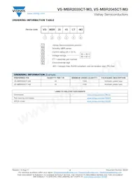 VS-MBR2045CT-M3 Datasheet Pagina 5