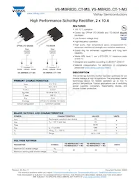 VS-MBRB2045CTR-M3 Datasheet Copertura