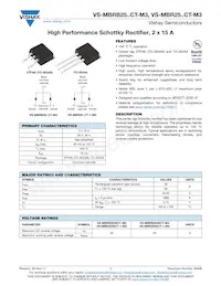 VS-MBRB2545CTR-M3 Datenblatt Cover