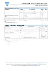 VS-MBRD660CTPBF Datasheet Page 2