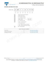 VS-MBRD660CTPBF Datasheet Pagina 5