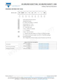 VS-MURB1020CTR-M3 Datasheet Pagina 5