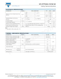 VS-STPS40L15CWPBF Datasheet Pagina 2