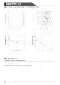 XBZ02P0911-G Datasheet Pagina 2