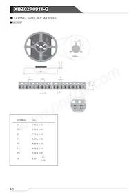 XBZ02P0911-G Datasheet Pagina 4