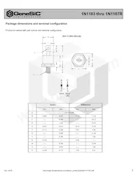 1N1187R Datasheet Pagina 3