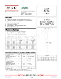 2A07-TP Datenblatt Cover