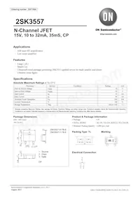 2SK3557-6-TB-E Datasheet Copertura