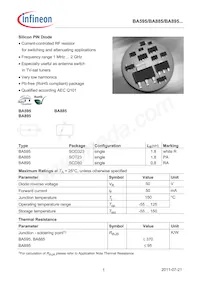 BA595E6327HTSA1 Datenblatt Cover