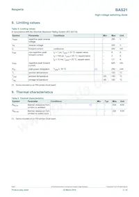 BAS21/8VL數據表 頁面 3