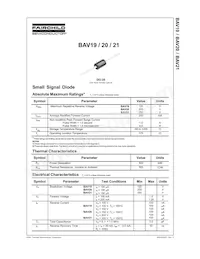 BAV19_T50R Datasheet Pagina 2