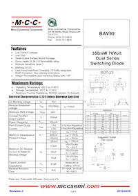 BAV99-TP Datasheet Copertura